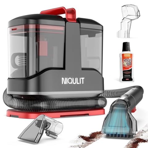 Portable Carpet Cleaner Machine, Upholstery Spot Vacuum Cleaner, 15Kpa Powerful Suction for Pet Stain, Couche & Car