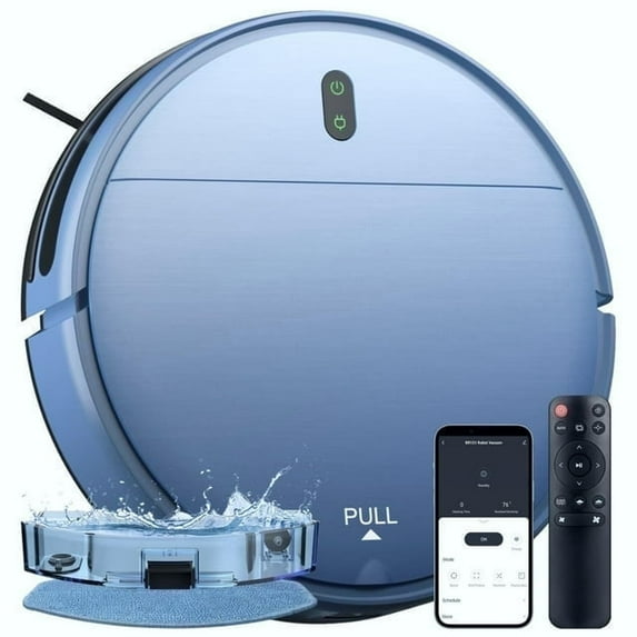 ONSON Robot Vacuum Cleaner, Robot Vacuum and Mop Combo with WIFI/Alexa for Pet Hair and Hard Floor 10