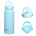 thumbnail image 1 of ONTA 32oz Water Bottle with Straw Vacuum Insulated Stainless Steel Metal Thermos Bottles | Reusable Leak Proof BPA-Free Flask for Sports（Blue）, 1 of 10