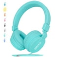 thumbnail image 1 of ONTA Kids Headphones for Boys Girls - Child Student Headset Wired Plug Toddler Earphones School Teen on Ear for Computer | Laptop | Plane Travel | Game, Mint Green, 1 of 8