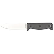 ONTARIO KNIVES Black Bird Fixed Blade Black Micarta S35VN Stainless Knife