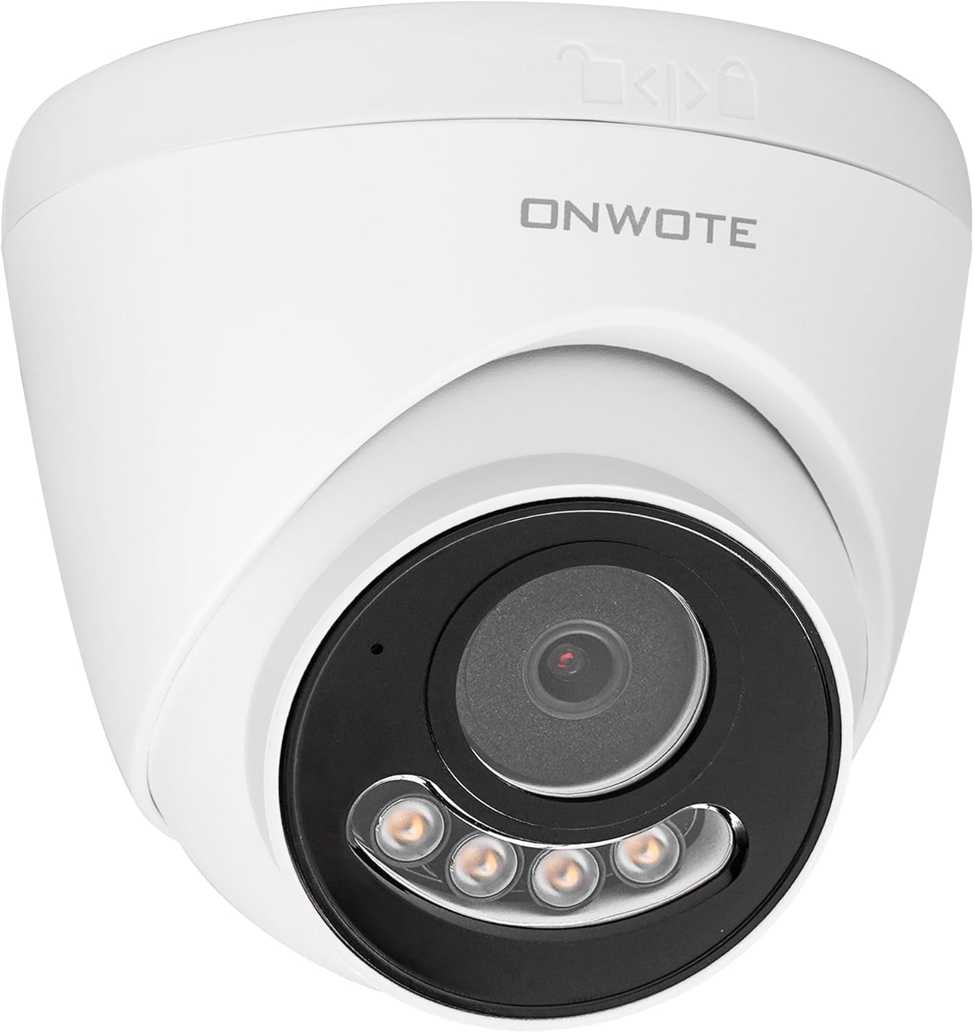ONWOTE 12MP PoE IP Security Camera Outdoor, 2 Way Talk, Smart Color ...