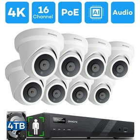 eufy 4K NVR Security Camera System S4 Max 4 Bullet-PTZ Cams, PoE Wired