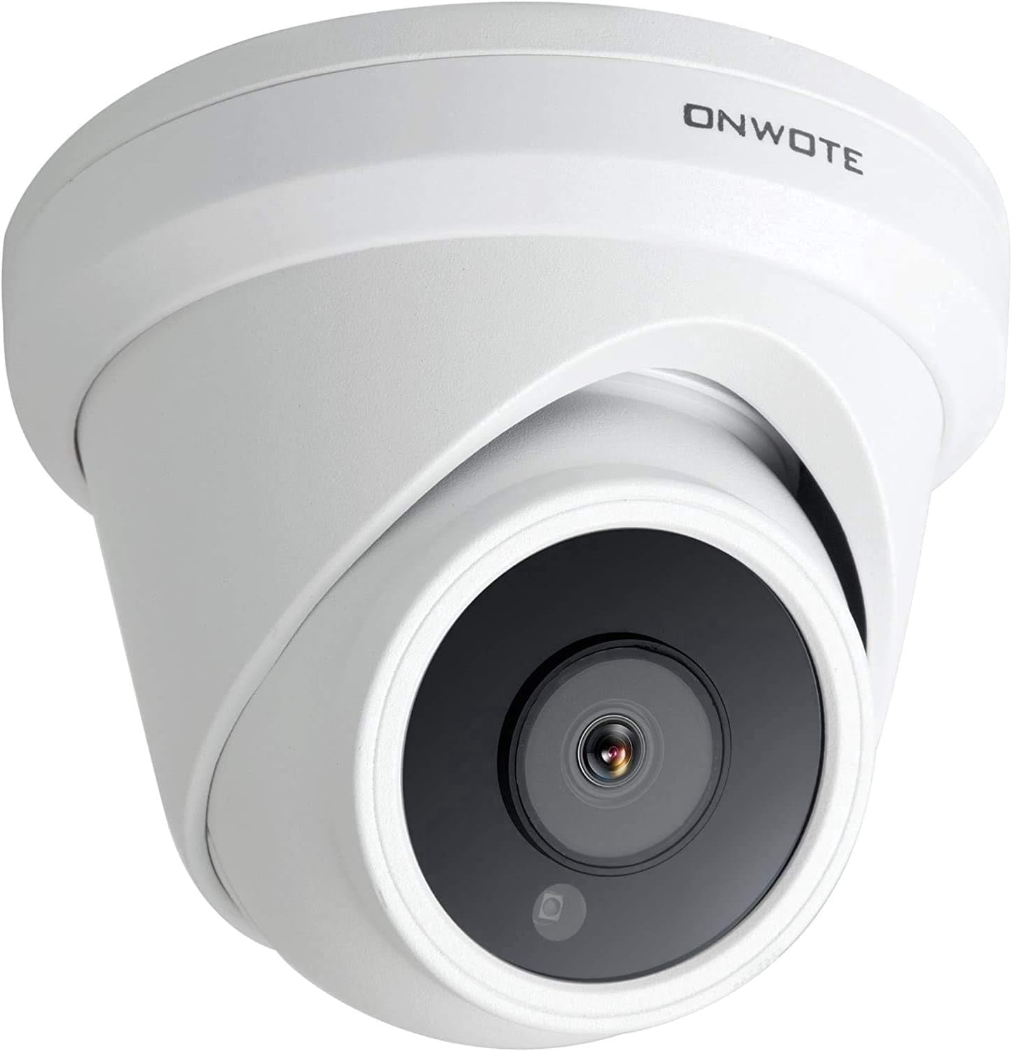 ONWOTE 4K 8MP PoE IP Security Camera, 3840x2160 8 Megapixels, 134° FoV, Video Audio, Indoor Outdoor, Commercial Wired Camera for Business