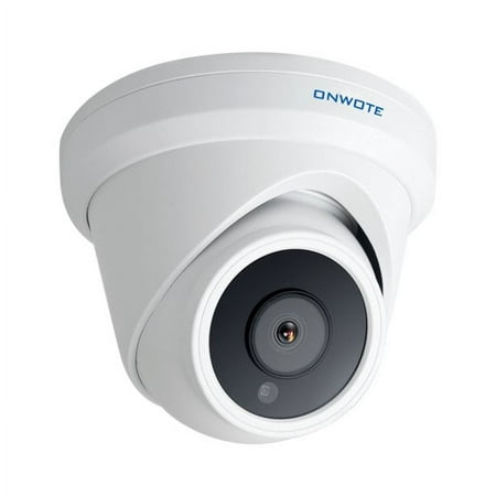 ONWOTE Super HD PoE IP Security Camera with Audio, Smart AI Human Detection, 2592 x 1944 5 Megapixels, Indoor/ Outdoor, 100ft IR, Wide View Angle, IP66, Add on Camera