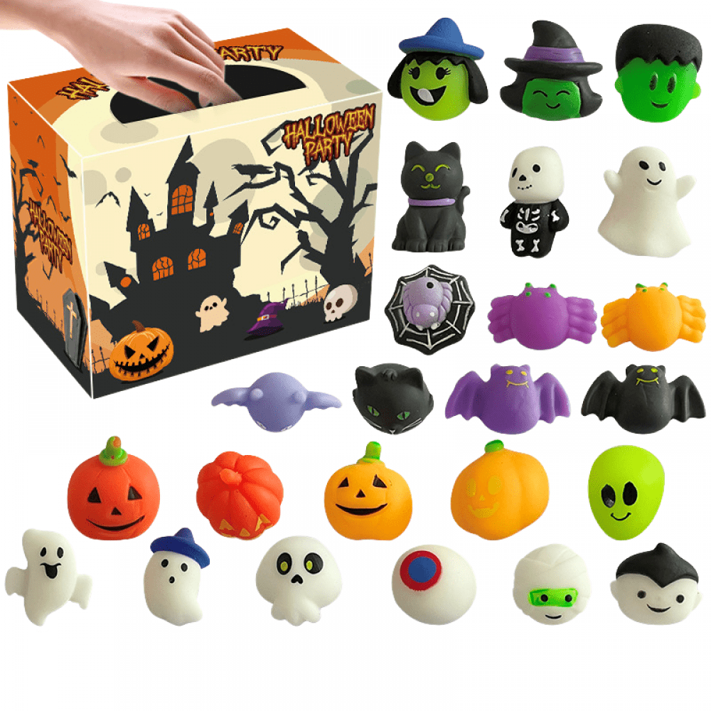ONXE 24 Pcs Halloween Toys for Kids, Halloween Party Favors Gifts for