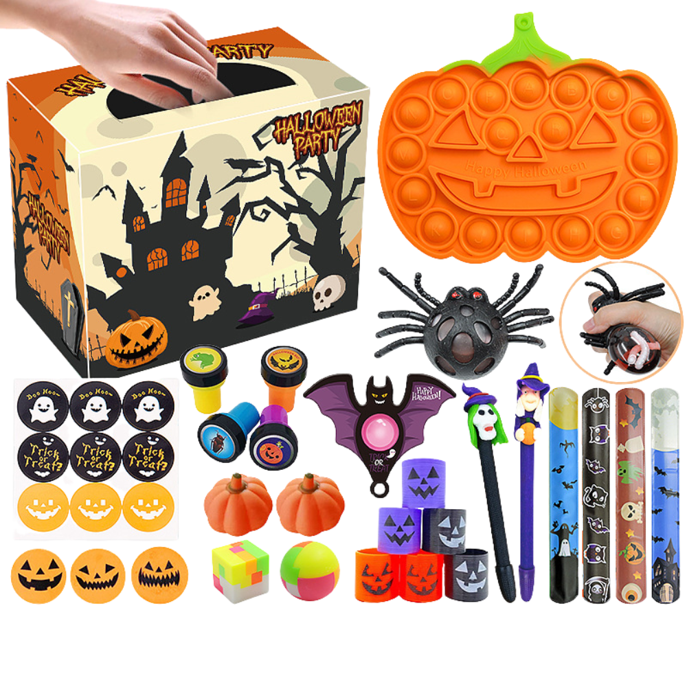 ONXE 36 Pcs Halloween Toys for Kids, Halloween Party Favors Gifts for