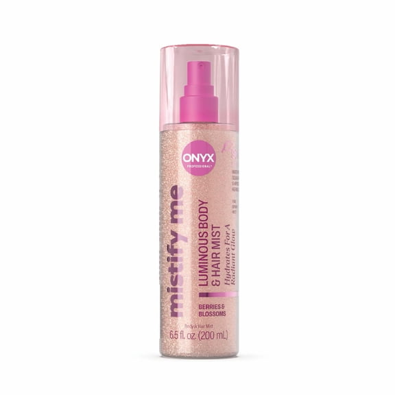 ONYX Professional Mistify Me Luminous Body and Hair Mist, Berries and Blossoms