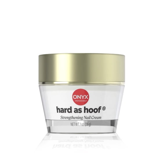 Onyx Professional Hard As Hoof Strengthening Nail Cream, Vanilla Coconut Scent, 1 oz