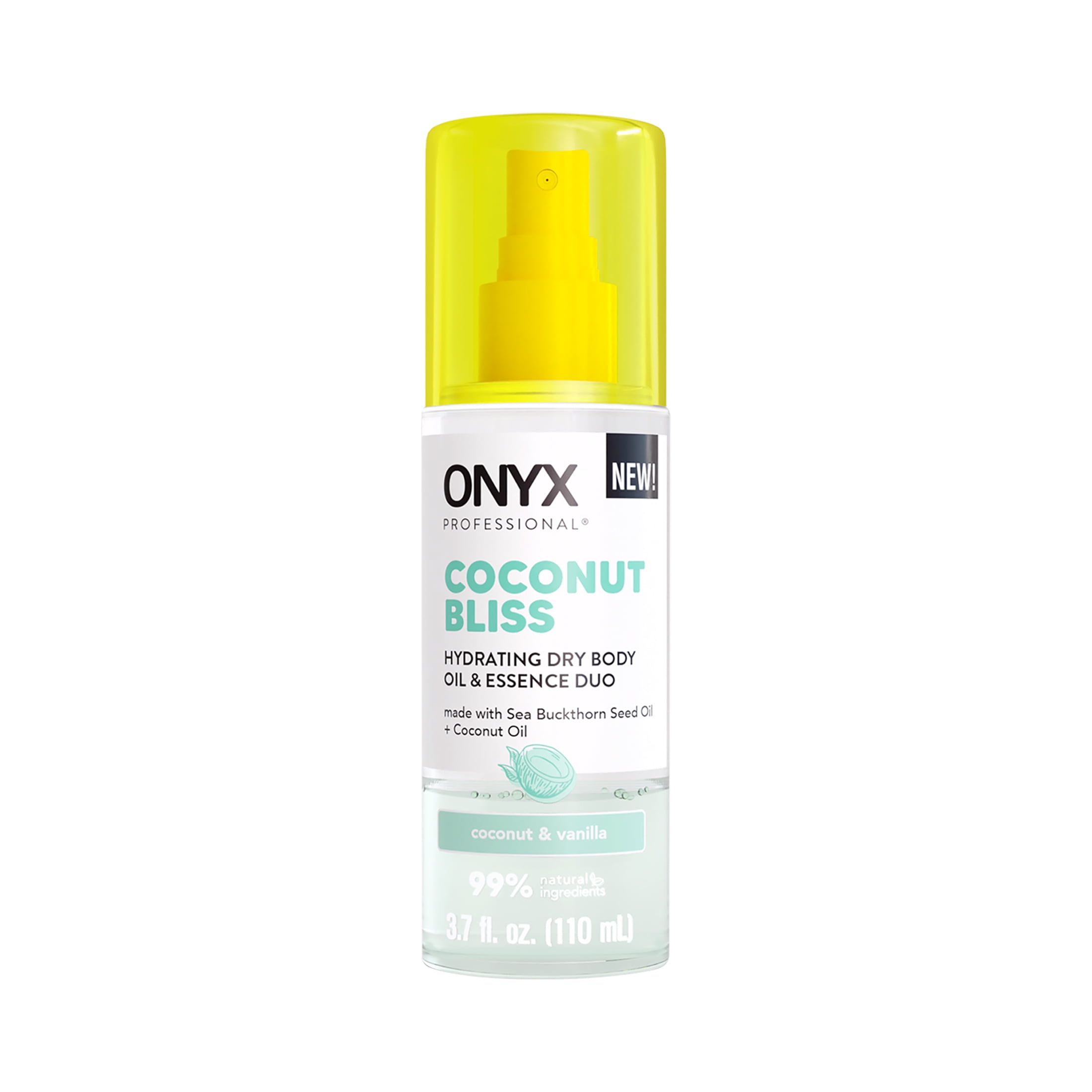 ONYX Professional Hydrating Dry Body Oil & Essence Duo, Coconut Bliss, 3.7 fl oz