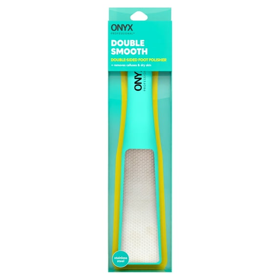 ONYX Professional Stainless Steel Double-Sided Foot Polisher