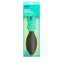 ONYX Professional Stone Sugar Foot File with 360 Degree Grit