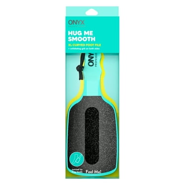 ONYX Professional XL Curved Foot File with Double-Sided Grit