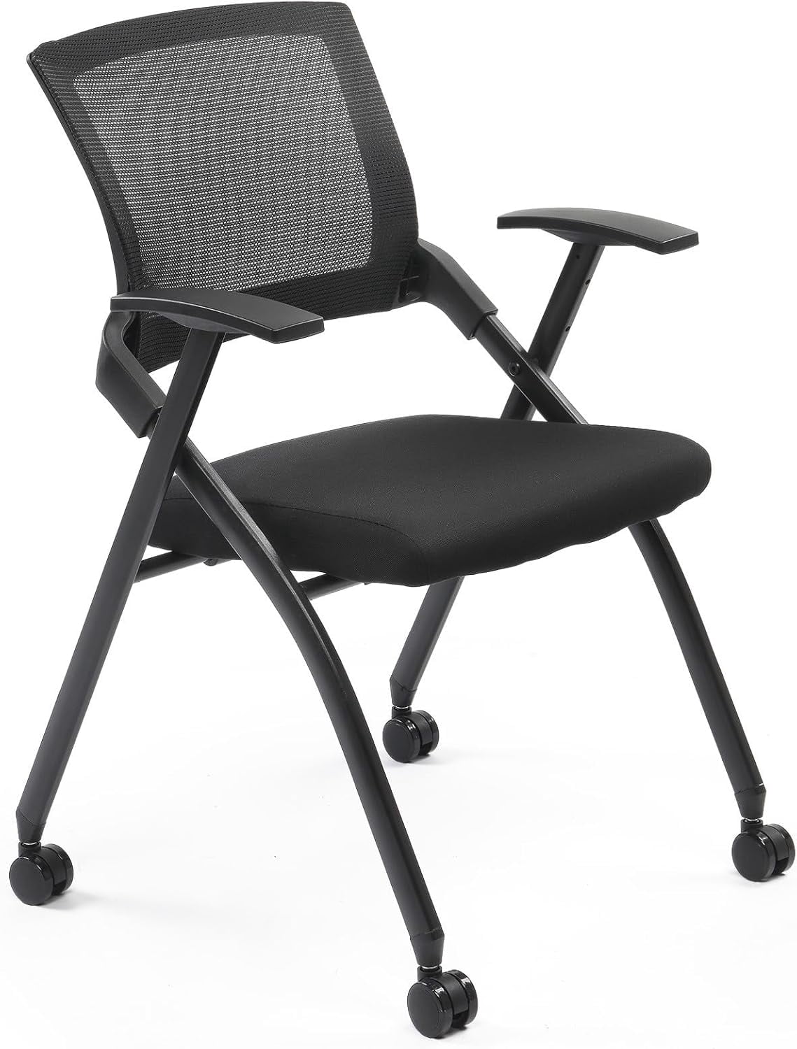 Picture of ONZA Ergonomic Folding Office Chair with Thick Cushion, Comfortable ...
