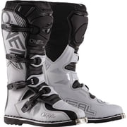 ONeal Racing Element Boots - Grey/Black, All Sizes