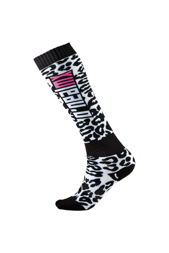 ONeal Pro MX Wild Womens Socks Wild (OSFM, White Wild)