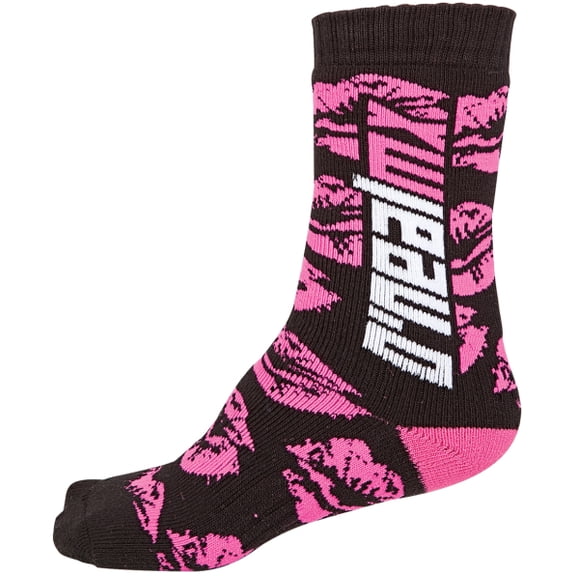 ONeal Pro MX XOXO Youth Socks XOXO (OSFM, Pink XOXO)