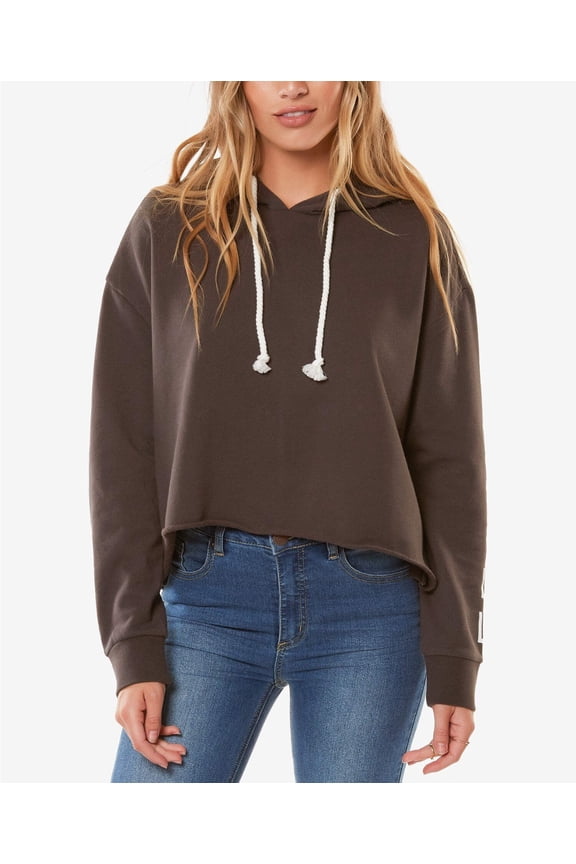 ONeill Juniors Free Ride Sweatshirt, Size S/Washed Black