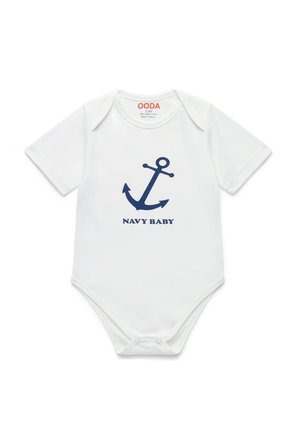 Navy Baby Onesie - 2T