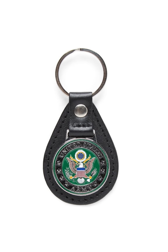 U.S. Army Leather Key Chain