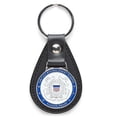 thumbnail image 1 of OODA U.S. Coast Guard Leather Key Chain, 1 of 5