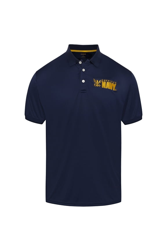 U.S. Navy Performance Polo Navy Blue (Medium)