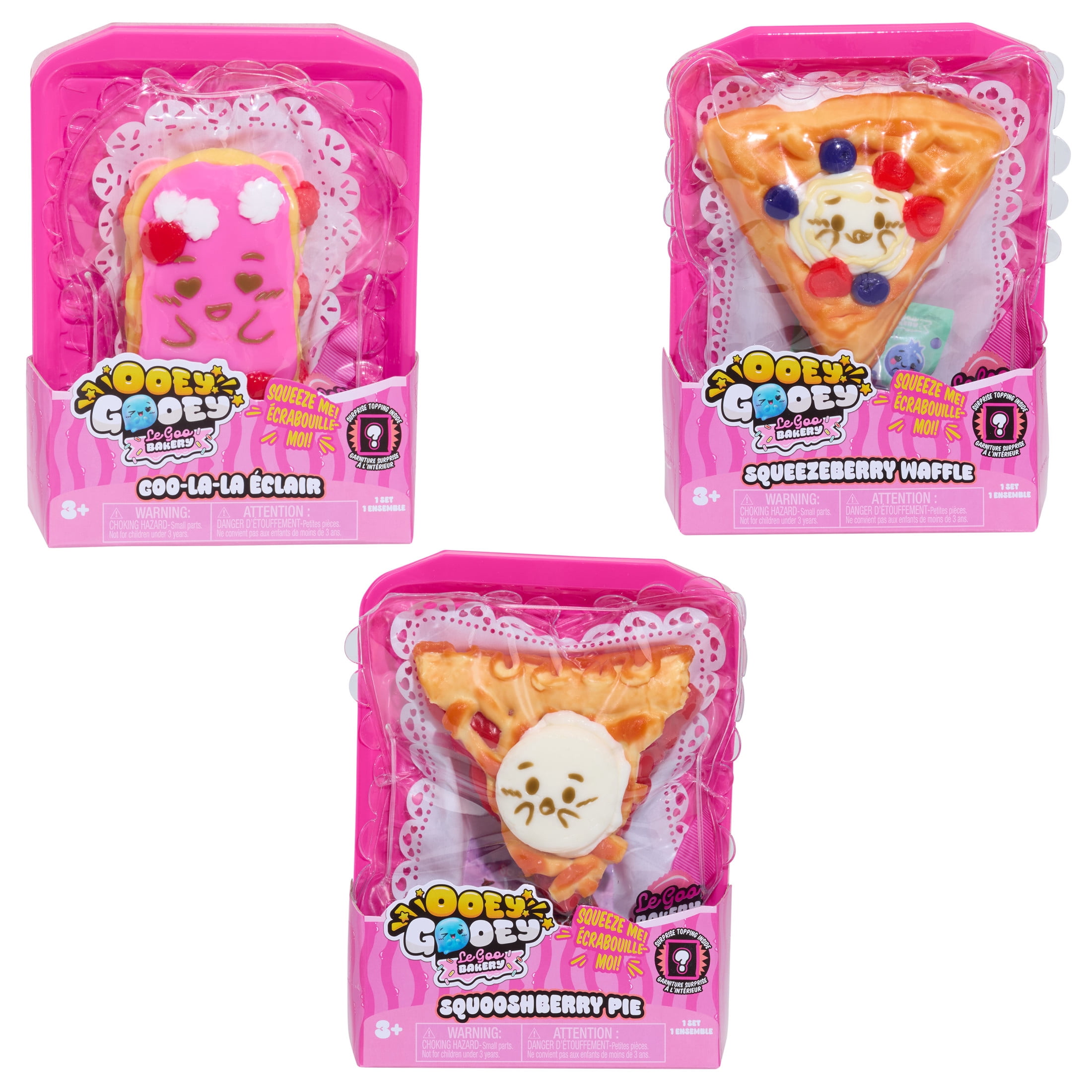 Ooey Gooey Le Goo Bakery Assortment with Toppings and Kids Toys