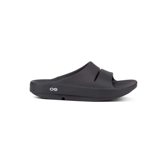 OOFOS OOAHH SLIDE (1100) - Black SIZE M9/W11