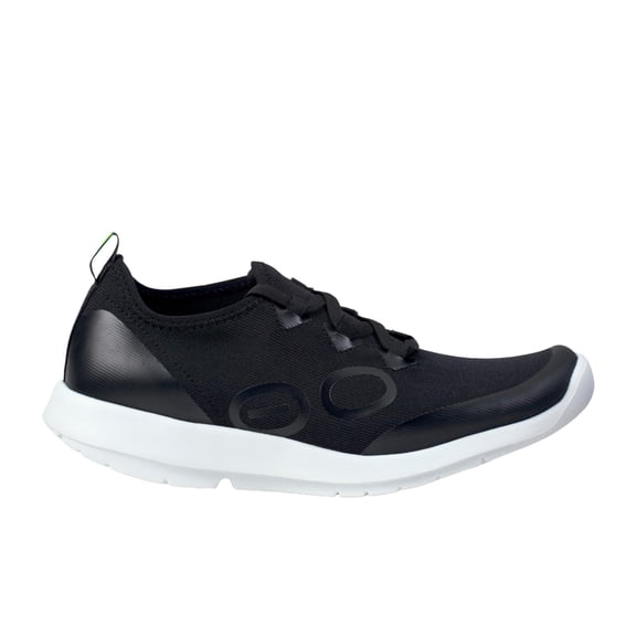 OOFOS OOMG Sport LS White / Black  5076-WHTBLK Women's Size 11