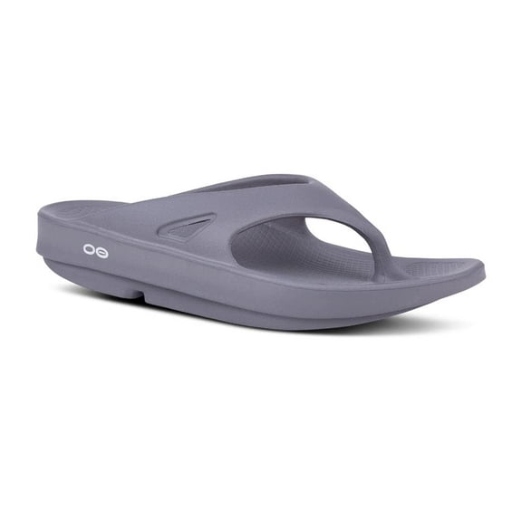 OOFOS OOriginal Recovery Sandal, Slate - Women’s Size 13, Men’s Size 11