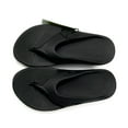 thumbnail image 1 of OOFOS Unisex Ooriginal Thong Flip Flop - Black Size 10 /12, 1 of 2