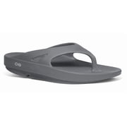 OOFOS Unisex Original Thong Flip Flop Sandal - Slate - M3/W5