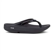 OOFOS Womens Oolala Thong - Black - 11