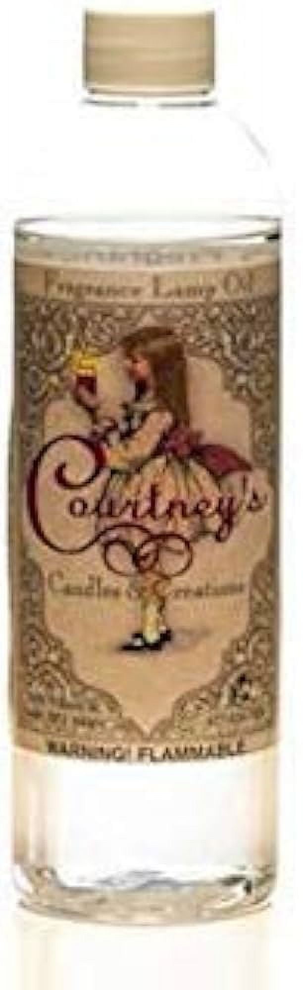 Courtneys Fragrance Lamp Oil - 33.5oz Amber Powder Scent For Catalytic Lamps