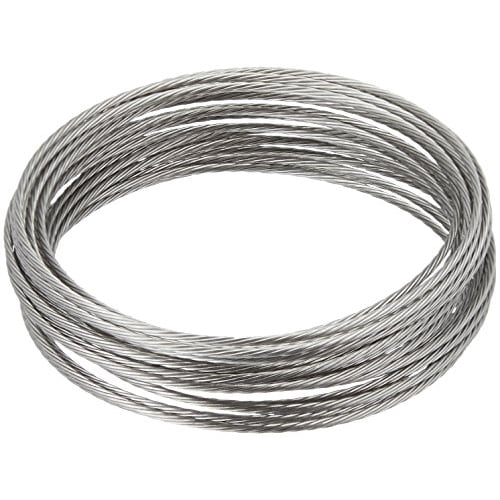 Picture Hanging Wire #2 100-Feet Braided Picture Wire Heavy for Photo Frame  Picture,Artwork,Mirror Hanging,Supports up to 30lbs