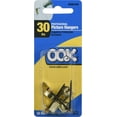 thumbnail image 1 of OOK 536109 Professional Brass Picture Hangers (30lb) 3 Pack, 1 of 5
