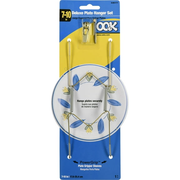 OOK 536177 Professional Deluxe Single 7 Inch-10 Inch Plate Hanger 30lb