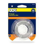 Ook Aluminum Hobby Wire, 50 ft, 10 lbs 18 Gauge Wire, Silver