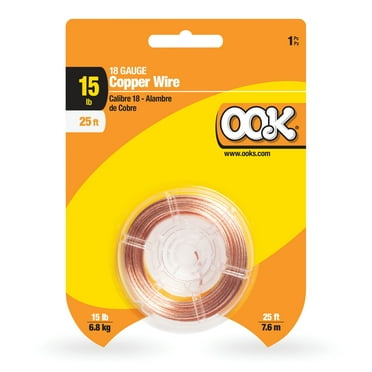 OOK Hobby Wire, Copper Craft Wire, Bronze (#24 x 100') 15 lb