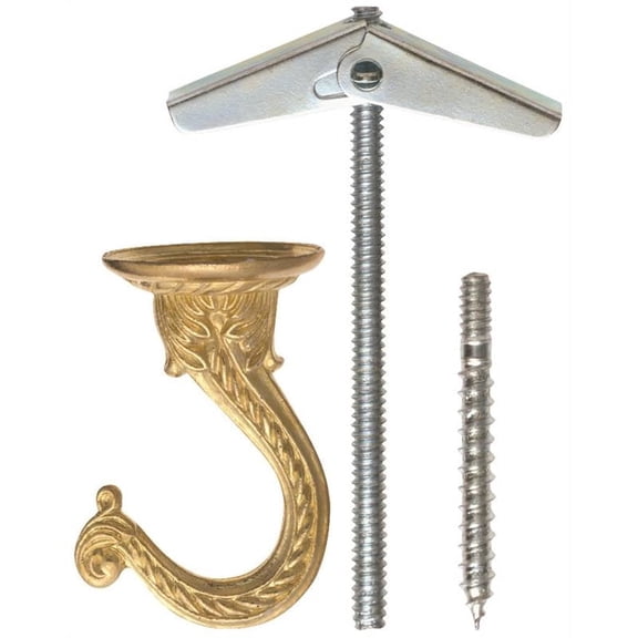 Impex Systems #50331 Jumbo Brass Swag Hook