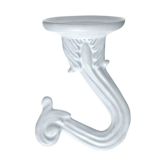 2Pk White Swag Hooks The Hillman Group Plant Brackets & Hangers 50340
