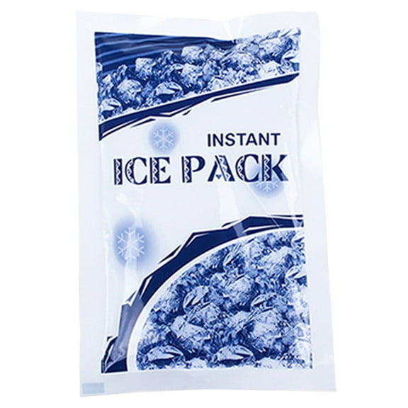 OOKWE 100g Disposable Ice Bag Ice Pack Instant Cooling Speed Cold Ice Bag Sunstroke Outdoor Emergency Survival Kit for Sports
