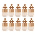 thumbnail image 1 of OOKWE 10Pcs Car Hanging Glass Bottle Empty Perfume Aromatherapy Refillable Diffuser, 1 of 19