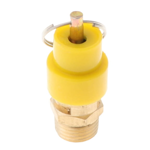 OOKWE 1PC 1/4'' 12KG BSP Air Compressor Safety Release Valve Pressure Relief Regulator