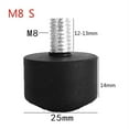 thumbnail image 1 of OOKWE 3/8 Inch &1/4 Inch Universal Anti-slip Tripod Monopod Rubber for Andoer Benro Gitzo Manfrotto Tripod Monopod, 1 of 19