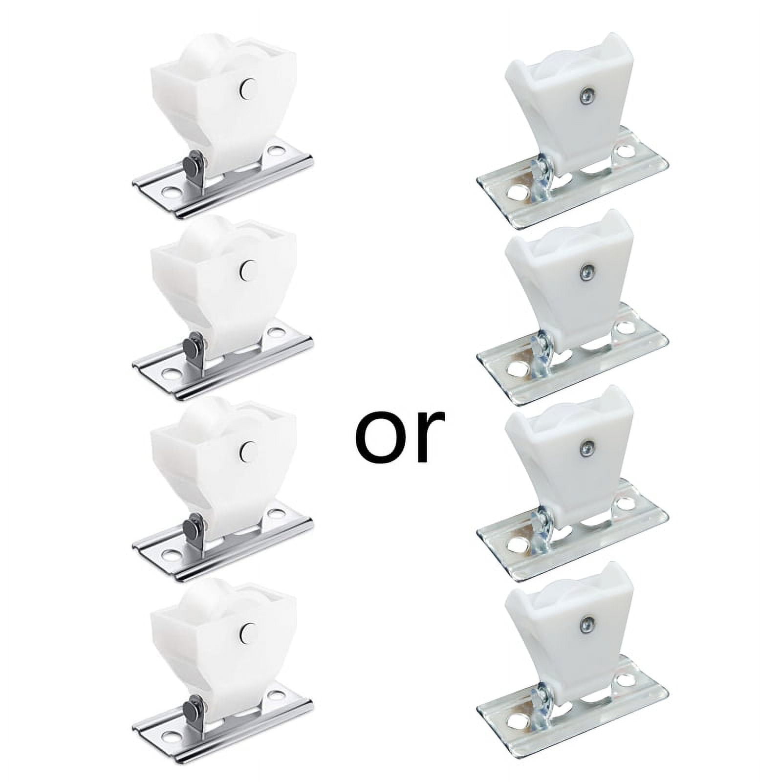 OOKWE 4Pcs Drapery Hardware Cord Pulleys Window Blind Lock for Roman