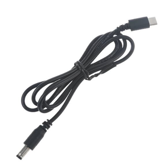 OOKWE 98cm Length USB C/Type-C PD to 12V 5.5x2.1mm Power Cable Converter Cord for LED Light Laptop Type-C PD Trigger Cord