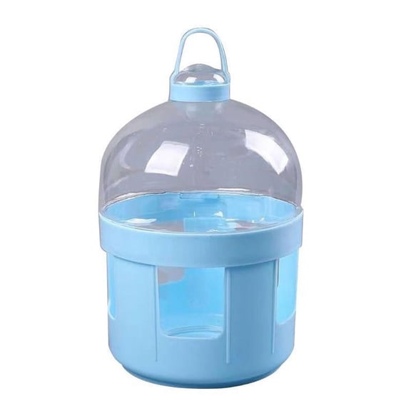 OOKWE Automatic Pigeon Waterer for Birds Poultry Water Dispenser Plastic Water Bottle Pot 6 Sizes Splash-Proof Easy to Fill