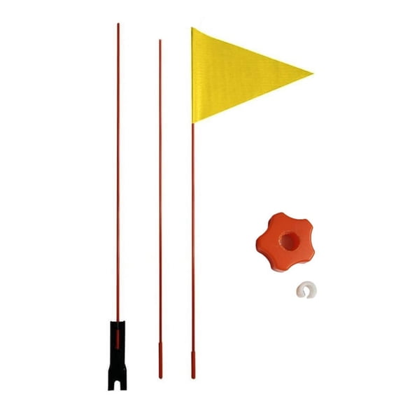 OOKWE Bicycle Flag for Children Safety Flag Bicycle Bunting for Children's Bicycle