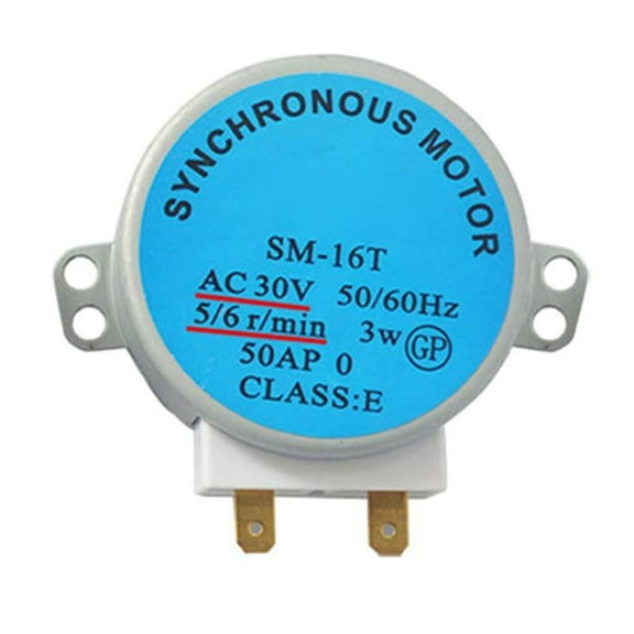 OOKWE Brand New and Original Microwave Oven Synchronous Motor with 2 Pins Terminals Compatible with Galanz Microwave